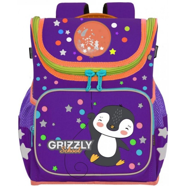 Grizzly RAl-194-3 фиолетовый - оранжевый