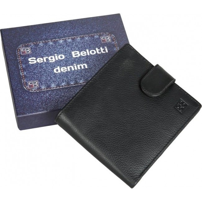 Кошелек Sergio Belotti 2594-02 Черный - фото №7