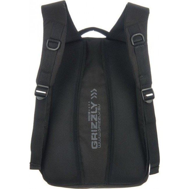 Рюкзак для подростка для школы Grizzly RU-501-1 Черный - фото №3