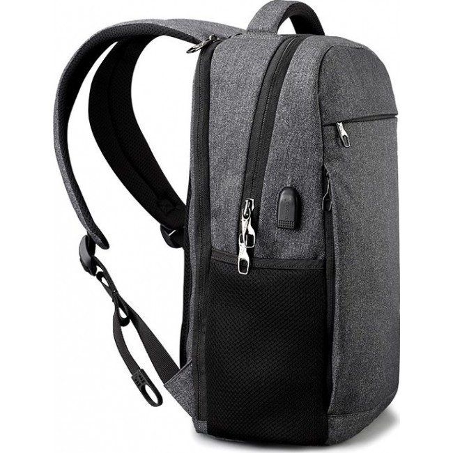 Городской рюкзак Tigernu T-B3217 Темно-серый 14 - фото №4