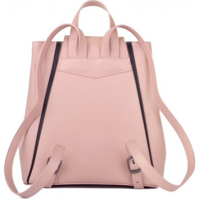 Женский рюкзак из кожи Ula Leather Country R9-004 Розовый - фото №4