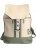 Рюкзак из натуральной кожи Sofitone RM 002 P1/D7 Светло-серый-Оливковый - фото №1