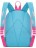 Рюкзак Grizzly RS-899-1 Мишка в цветах (розовый-голубой) - фото №3