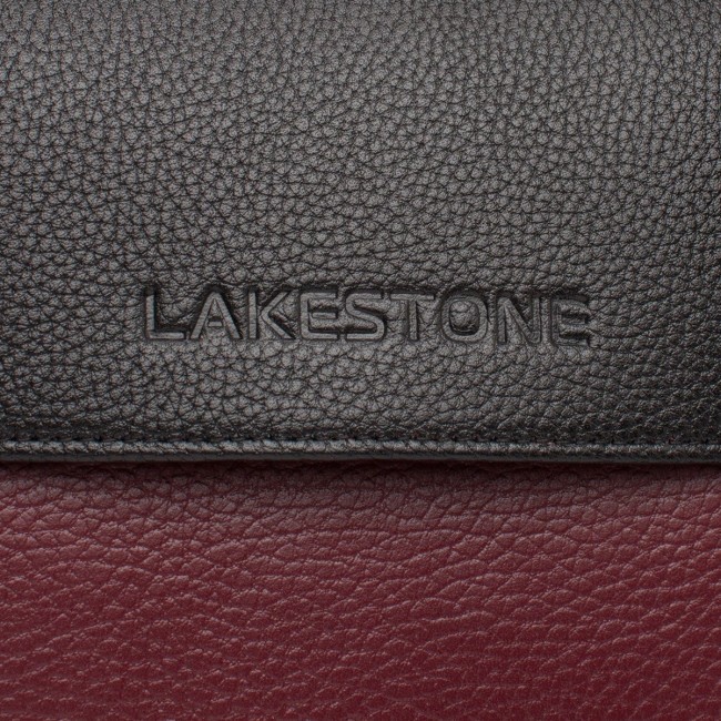 Женская сумка Lakestone Bloy Бордовый Burgundy - Black - фото №2