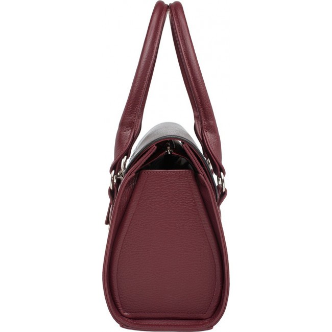 Женская сумка Lakestone Bloy Бордовый Burgundy - Black - фото №5