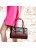 Женская сумка Lakestone Bloy Бордовый Burgundy - Black - фото №8