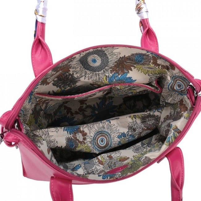Женская сумка OrsOro DS-817 Розовый - фото №4