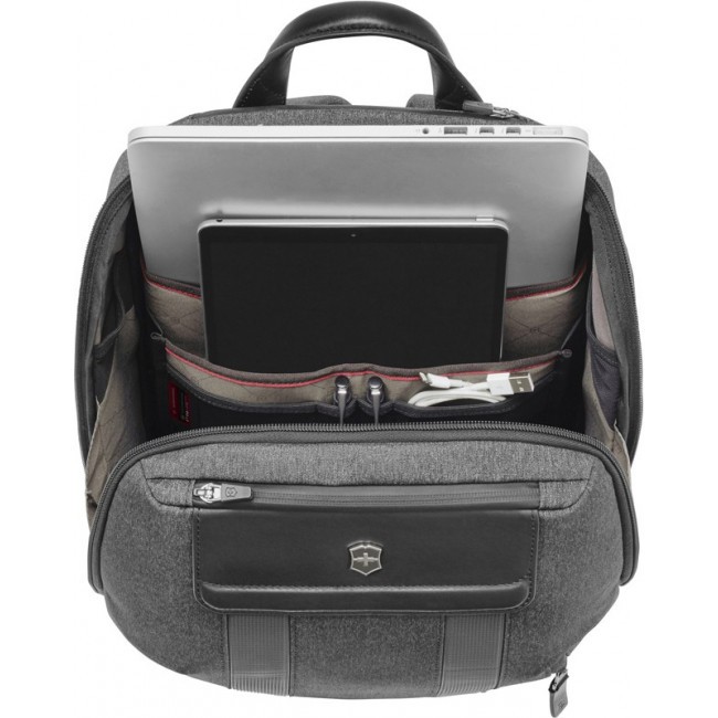 Рюкзак Victorinox Architecture Urban2 City Backpack 14" Серый - фото №7