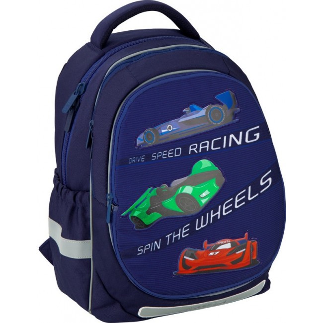 Рюкзак Kite Education K20-700M(2p) Fast cars Темно-синий - фото №4