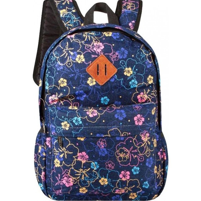 Рюкзак Across H Цветы на фиолетовом - фото №1