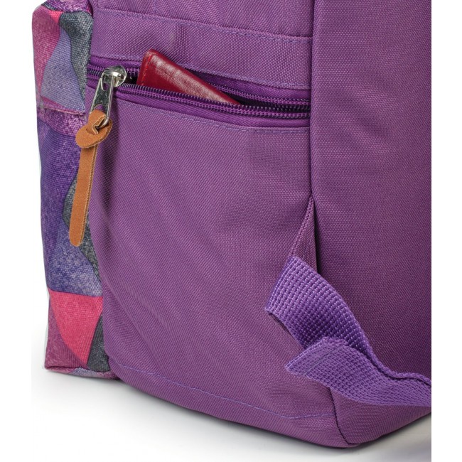 Рюкзак Brauberg Сити-формат Фиолетовый карман с пуговицей - фото №8