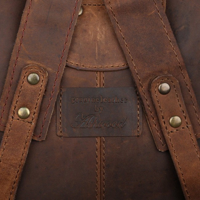 Рюкзак Ashwood Leather Ryan Tan Светло-коричневый - фото №4