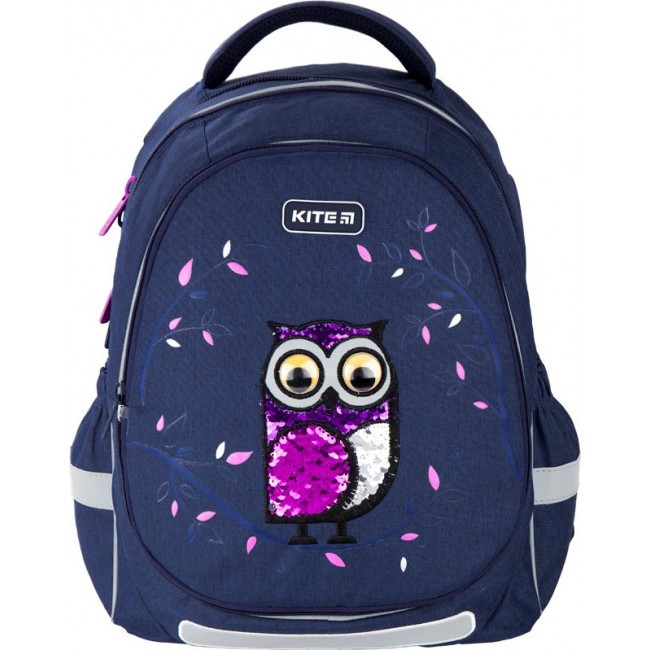 Рюкзак Kite Education K20-700M(2p) Owls Темно-синий (джинс) - фото №2