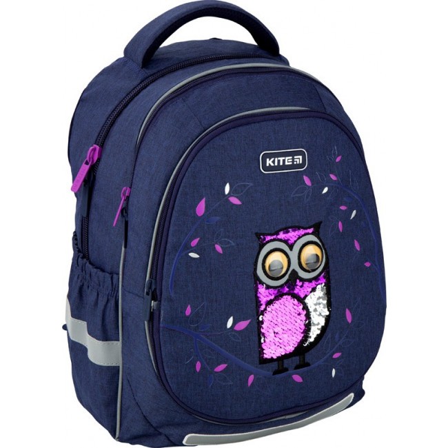 Рюкзак Kite Education K20-700M(2p) Owls Темно-синий (джинс) - фото №4