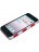Чехол для iphone Kawaii Factory Чехол для iPhone 5/5s серия "Sports shirt" Red with blue stripes - фото №2