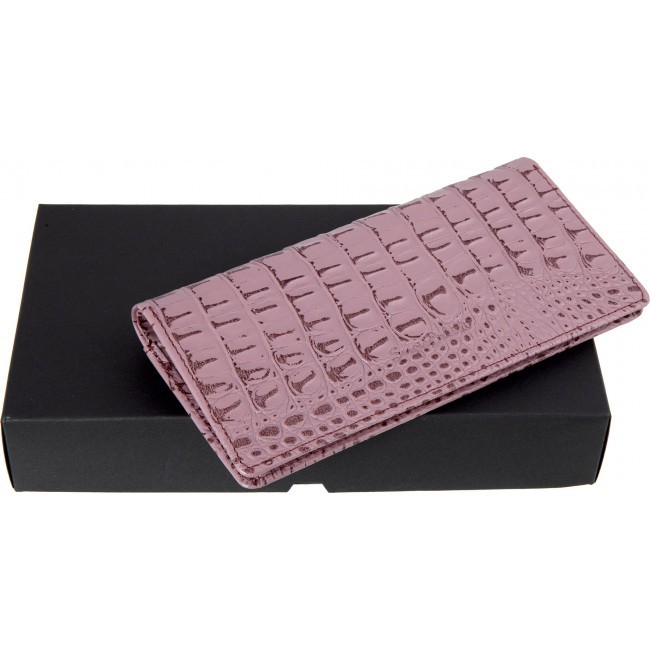 Портмоне Sergio Belotti 7502 croco pink - фото №6