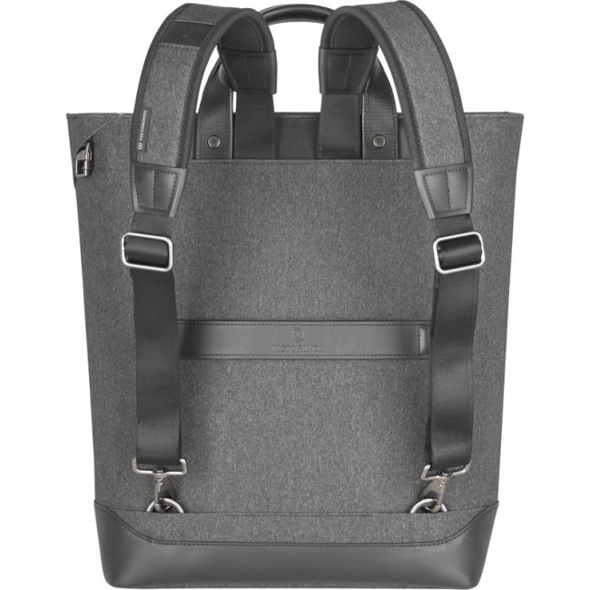 Сумка-рюкзак Victorinox Architecture Urban2 2way Carry Tote 15" Серый - фото №4