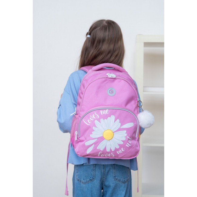 Рюкзак школьный Grizzly RG-260-2 розовый - фото №13