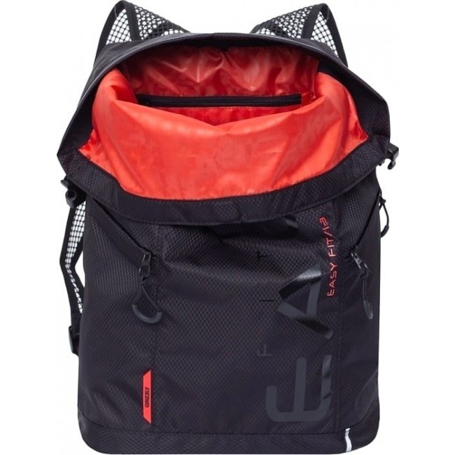 Рюкзак Grizzly RQ-918-1 Черный с красным - фото №4