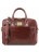 Кожаный портфель для ноутбука Tuscany Leather Urbino TL141894 Коричневый - фото №1