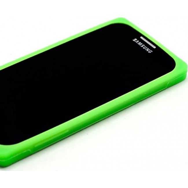 Чехол для Samsung Kawaii Factory Чехол для Samsung Galaxy S4 "Кассета" Зеленый - фото №2