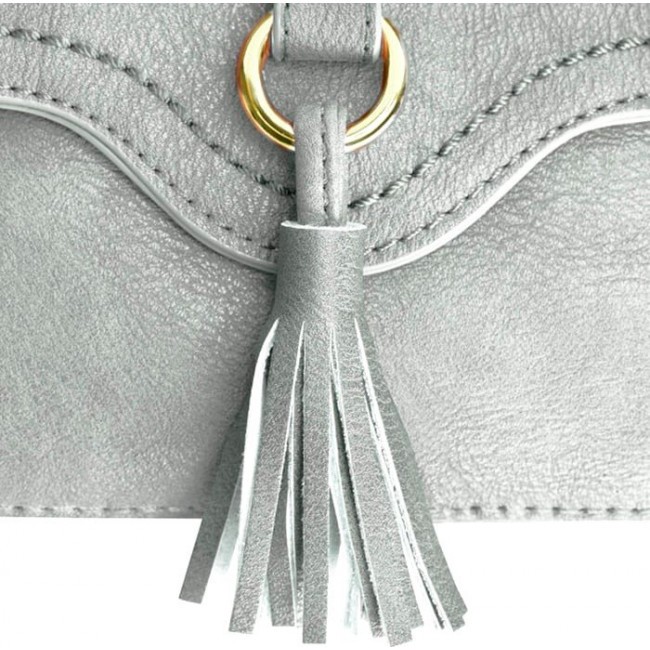 Женская сумка Trendy Bags NATA Светло-серый - фото №5
