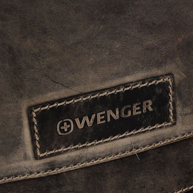 Сумка через плечо Wenger W16-03 Коричневый - фото №3