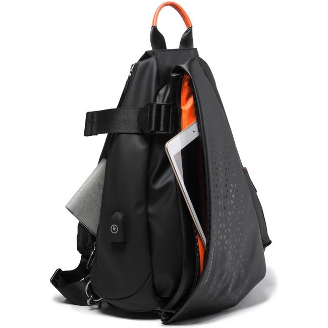Рюкзак Tangcool TC901-1 Черный/оранжевый 9.7 - фото №3