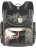 Ранец для мальчика с рыцарем Grizzly RA-540-3 Черный - песочный - фото №1