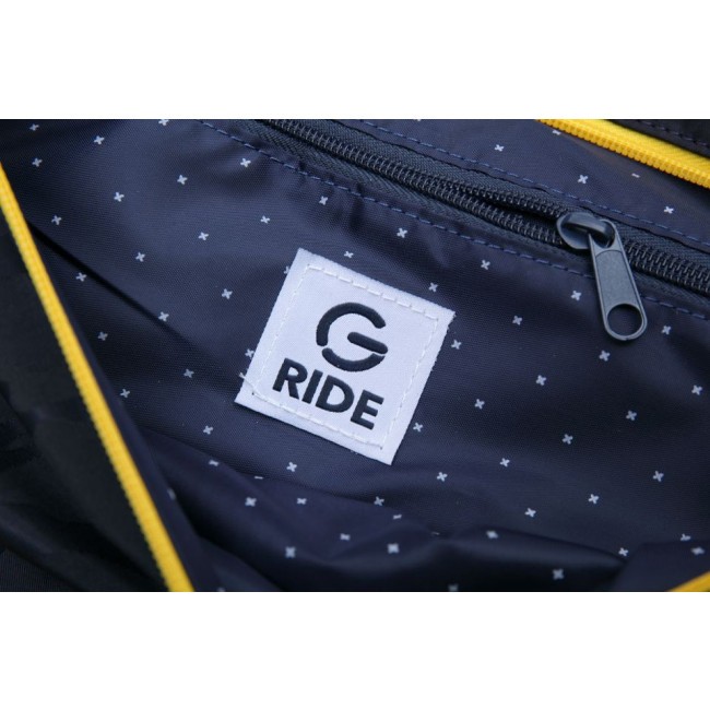 Рюкзак G.Ride BALTHAZAR Синий желтые молнии - фото №9