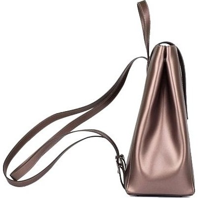 Модный женский рюкзак Ula Leather Country R9-004 Бронзовый - фото №3
