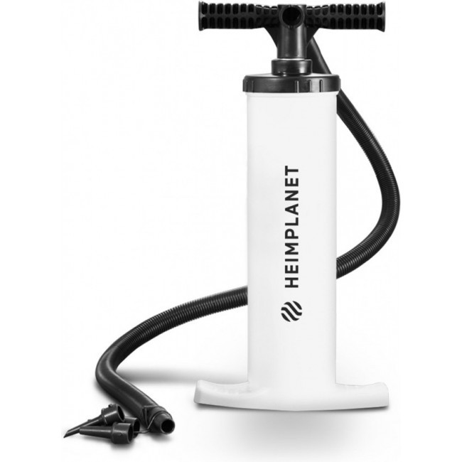 Насос HEIMPLANET Double Action Floor Pump Белый - фото №1