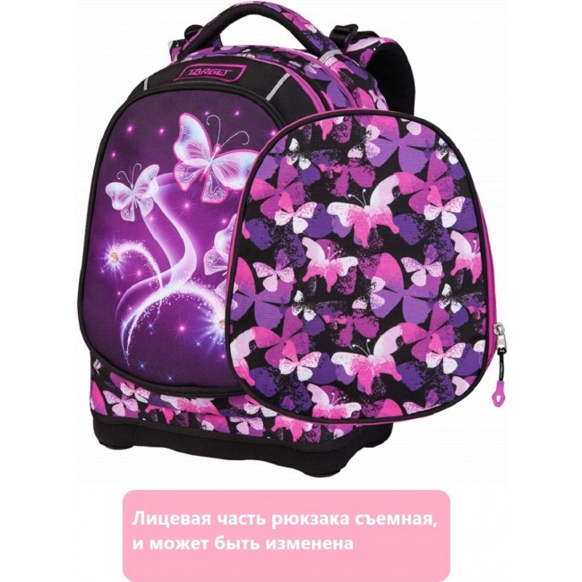 Рюкзак Target Superlight 2 face petit 3 in 1 Violrt Butterfly - фото №12