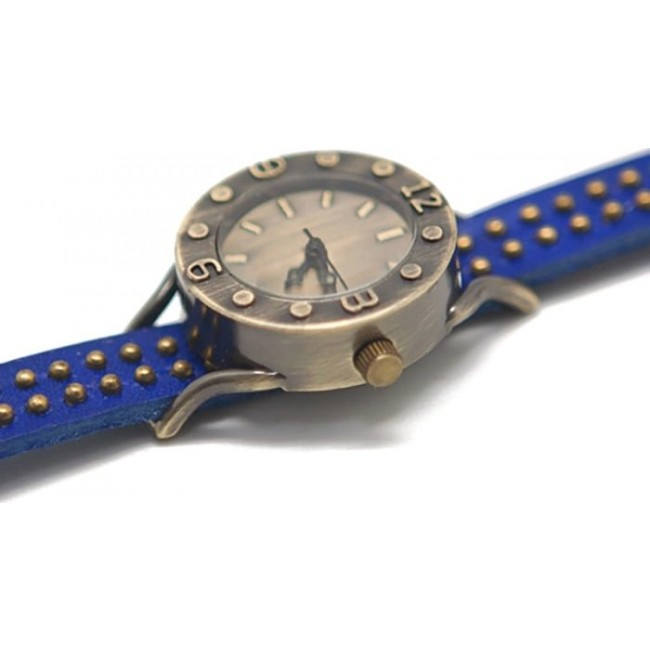 часы Kawaii Factory Часы "Dots" Синие - фото №4