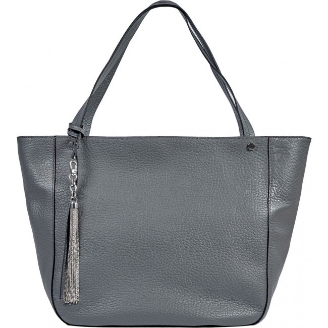 Женская сумка BRIALDI Nicky (Ники) relief grey - фото №4