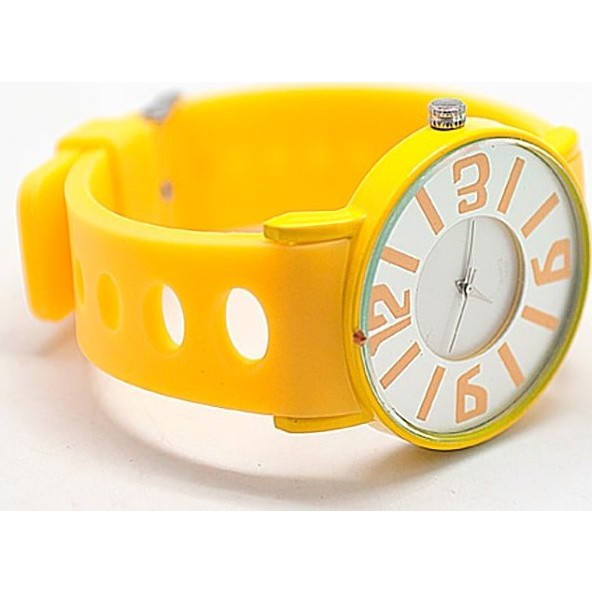 часы Kawaii Factory Часы "Fancy" Желтые - фото №2