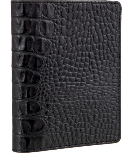 Обложка для автодокументов Sergio Belotti 7301 croco black- фото №1