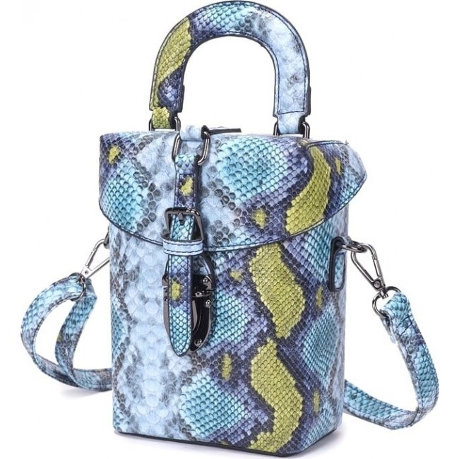 Женская сумка OrsOro DW-864 Сине-зеленый - фото №2