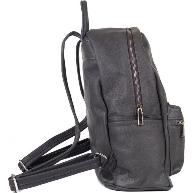 Модный женский рюкзак Ula Leather Country R9-006 Серый - фото №3