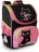 Рюкзак Grizzly RAm-184-8 черный-розовый - фото №1