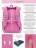 Рюкзак школьный Grizzly RG-166-1 розовый - фото №3