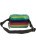 Поясная сумка Nosimoe 1392-11К зелен-бордо - фото №2