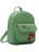 Кожаный рюкзак OrsOro DS-987 Зеленый - фото №2