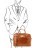 Кожаный портфель для ноутбука Tuscany Leather Urbino TL141241 Мед - фото №4