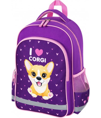 Рюкзак Пифагор School I love corgi- фото №1
