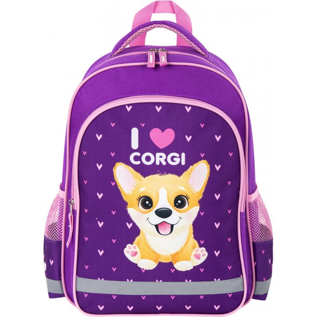 Рюкзак Пифагор School I love corgi - фото №9