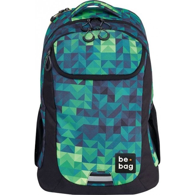 Рюкзак Be.bag Be.active Бирюзовый (треугольники) - фото №1