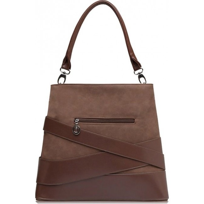 Женская сумка Trendy Bags PITTY Коричневый - фото №3