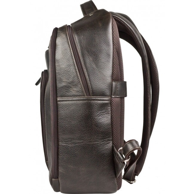Кожаный рюкзак Carlo Gattini Montemoro 3044-04 Brown Темно-коричневый - фото №4