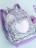 Рюкзак МихиМихи Bright Dreams Единорог с сердцем  фиолетовый с помпоном - фото №3